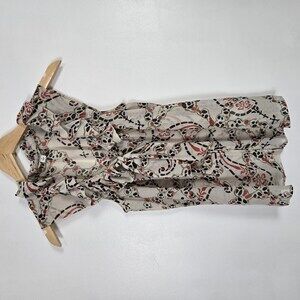 Banana Republic Frilly neck top Cream S